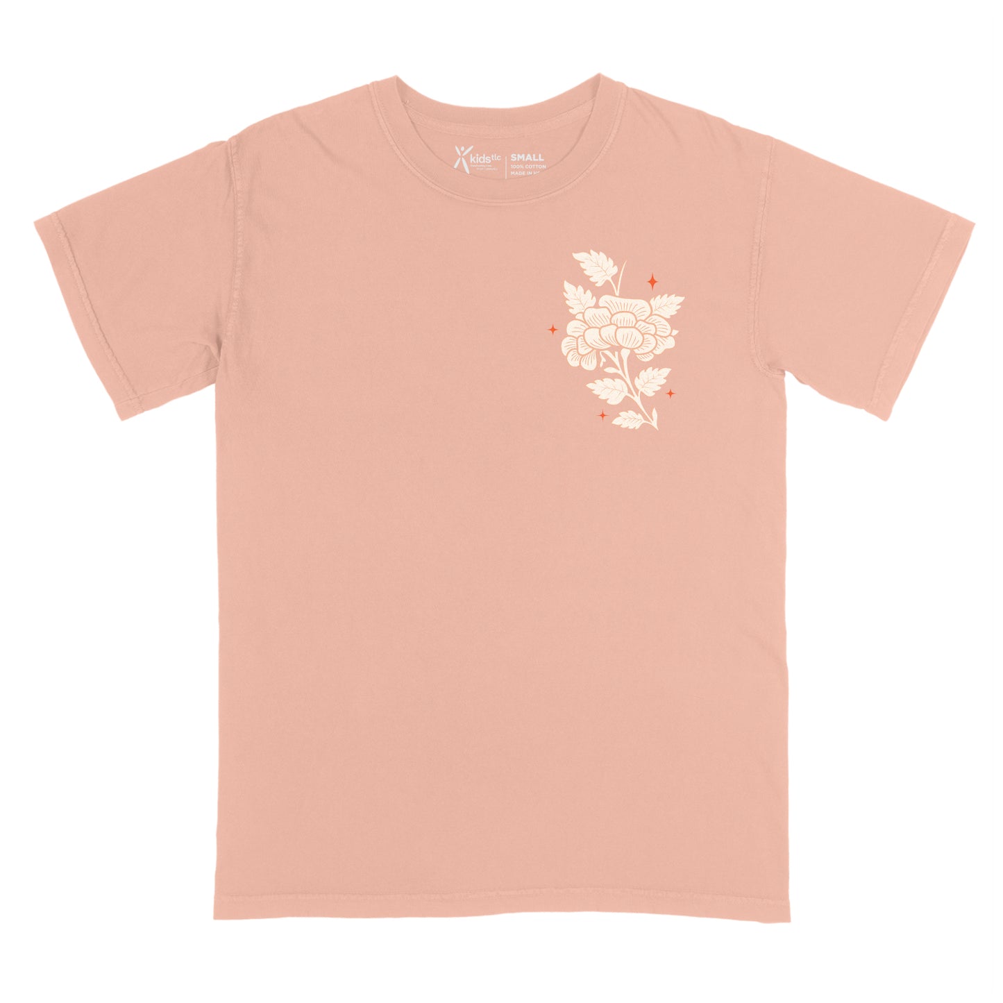 Keep Going T-Shirt - Peach
